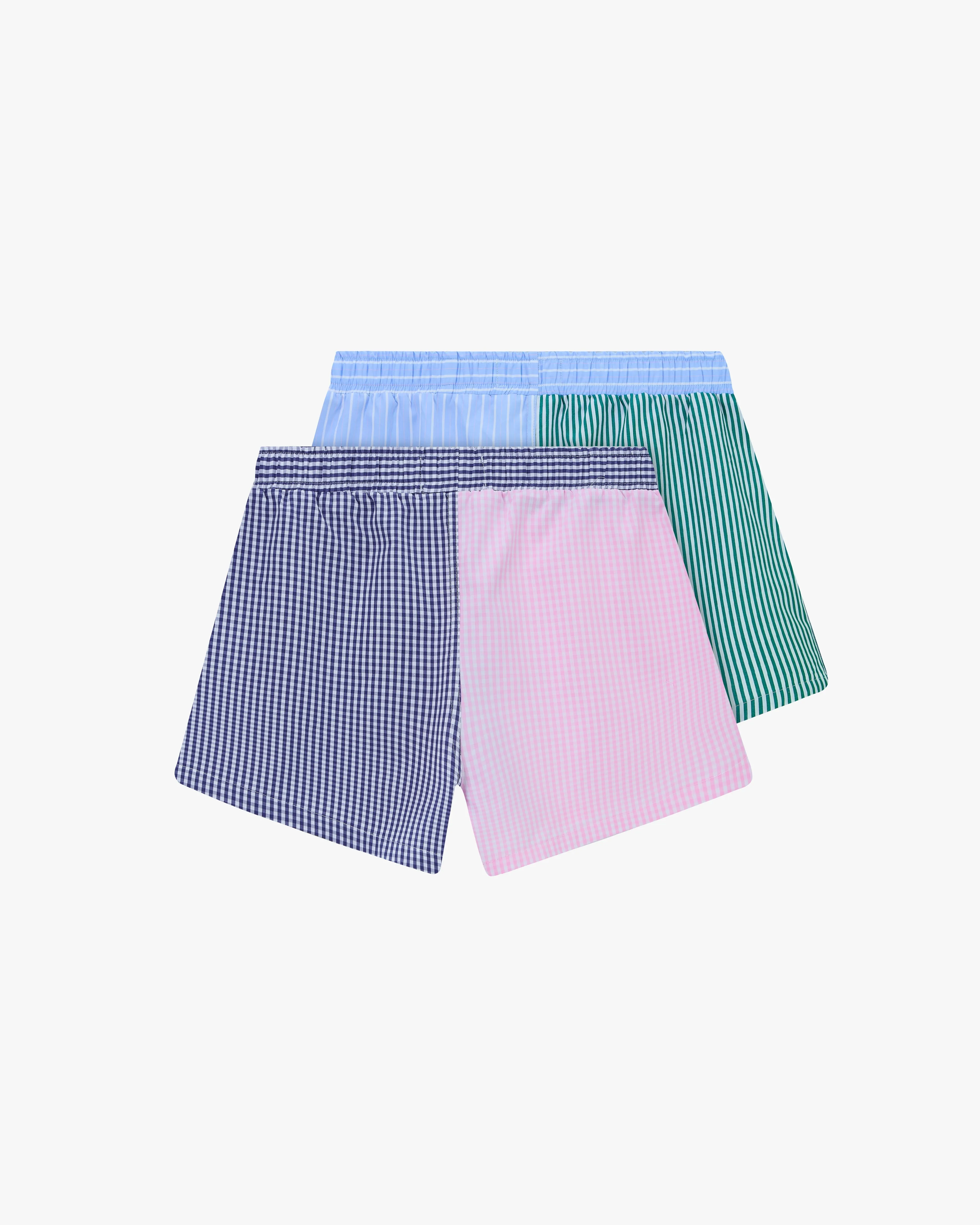 Sleek Stripes Boxers Pwk/Tps 2Xpack