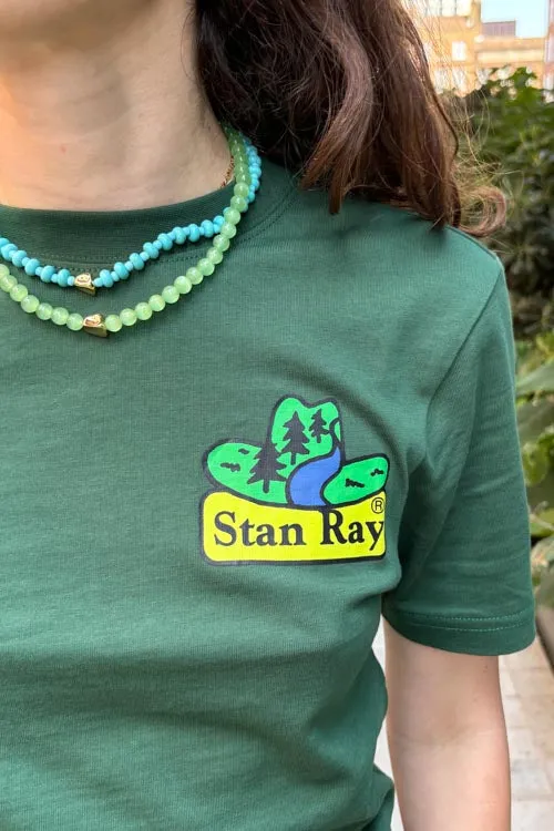 Stan Ray Tejas Stack Racing Green Tee