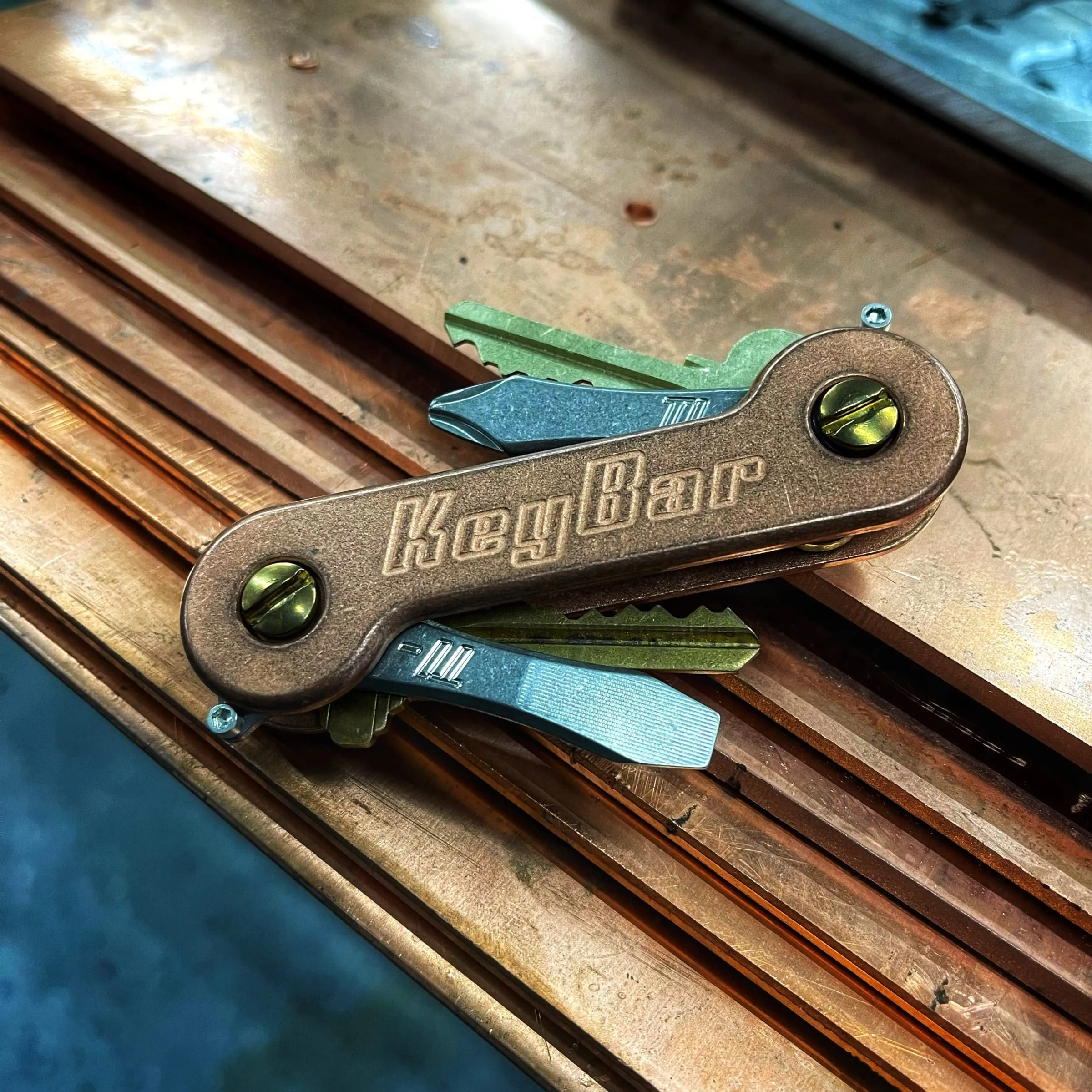 Stonewashed Copper KeyBar
