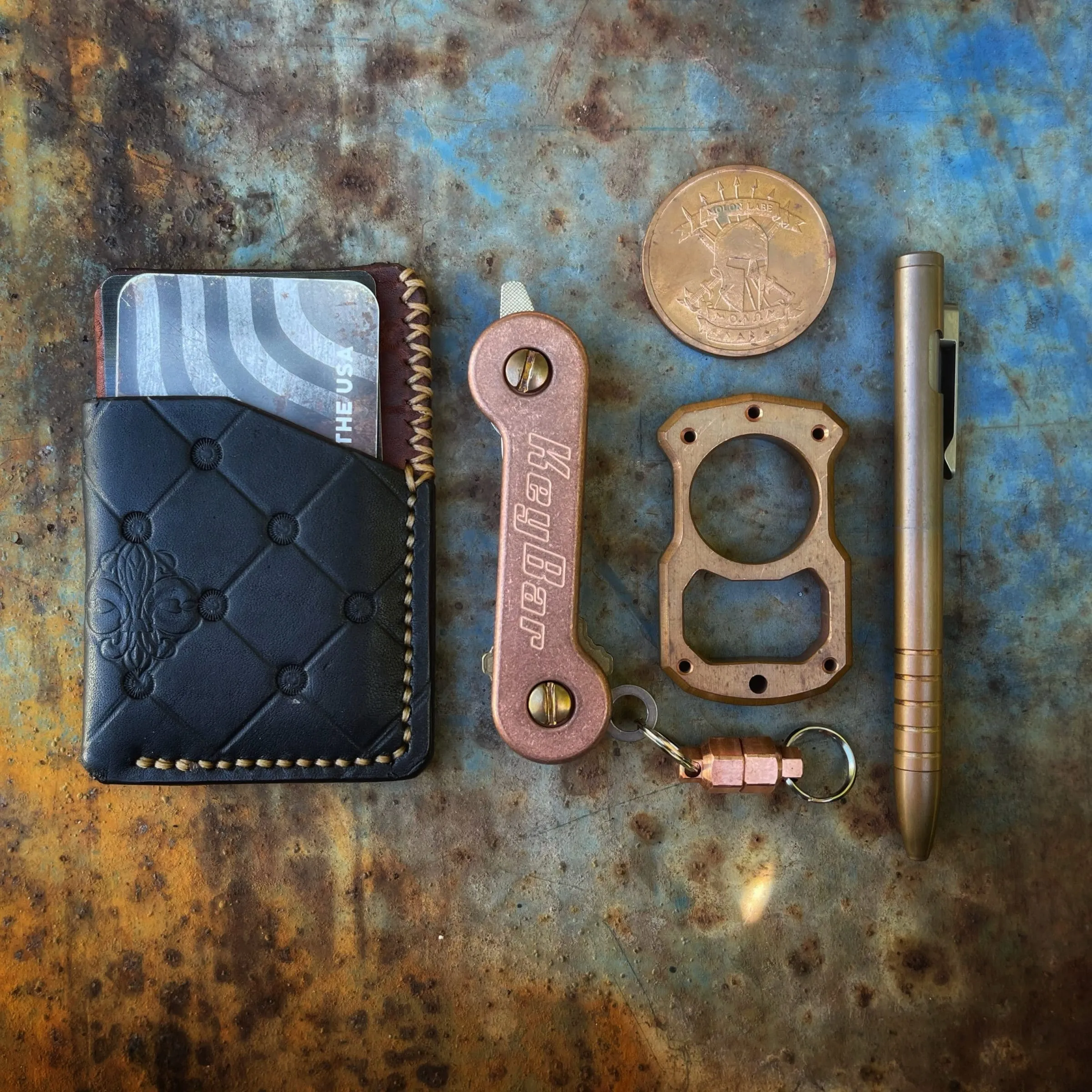 Stonewashed Copper KeyBar