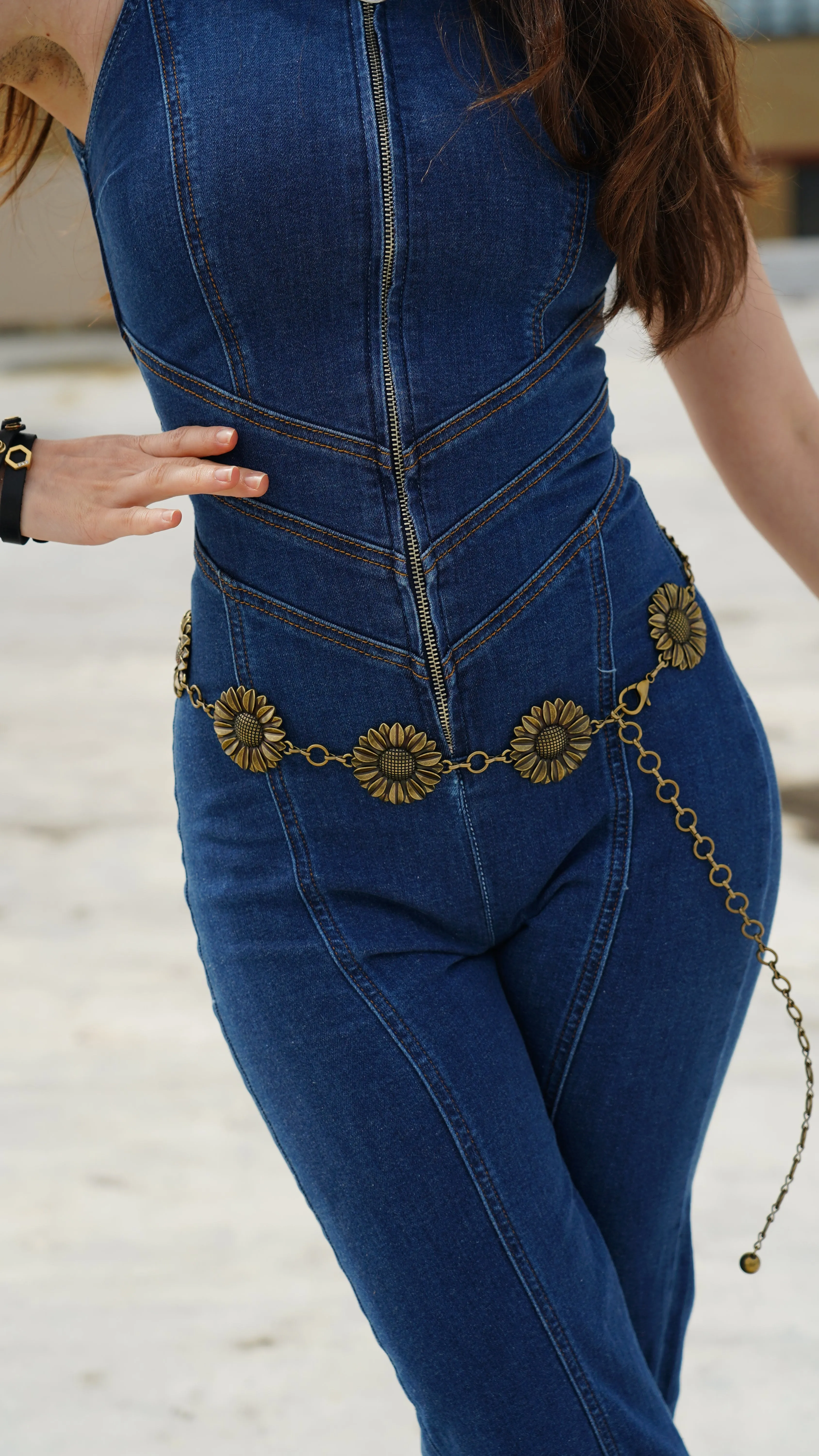 Sunflower Concho Belt