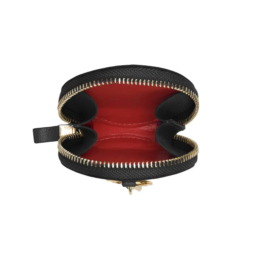 TB Coin Case Palmellato - Black&Red