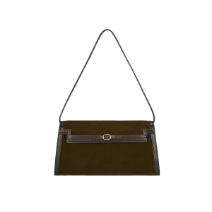 Truffle Suede Shoulder Bag (Low Stock)