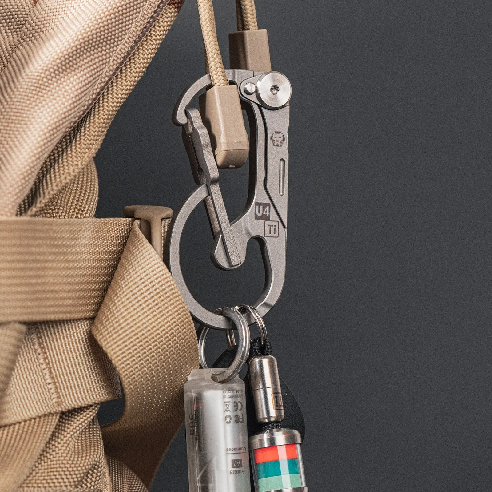 U4 Titanium Carabiner Knife | Gen2