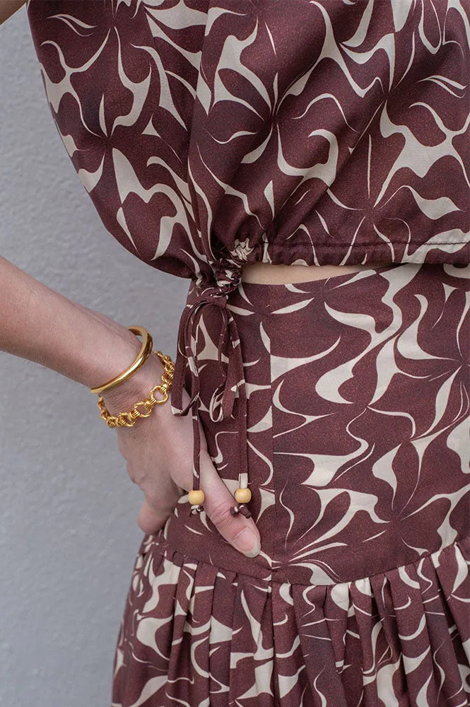 Vanessa Bruno Callas Brown Top