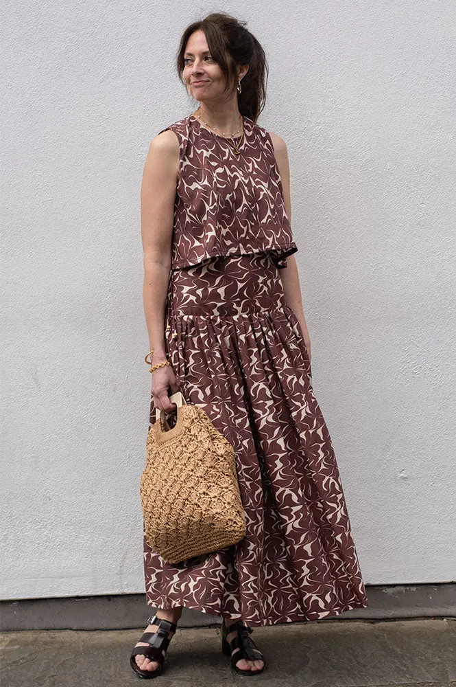 Vanessa Bruno Callas Brown Top