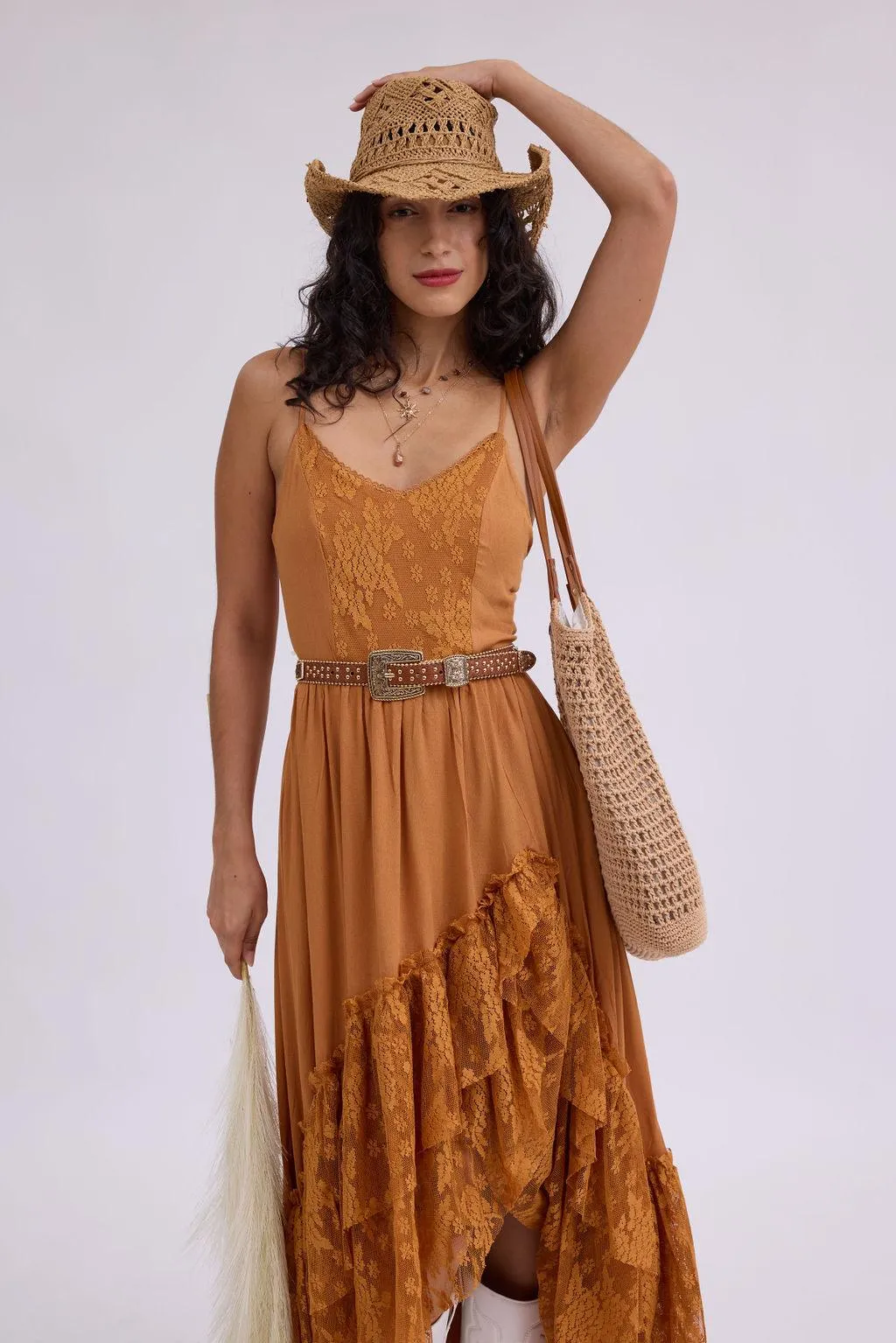 Woven Crochet Tote Bag