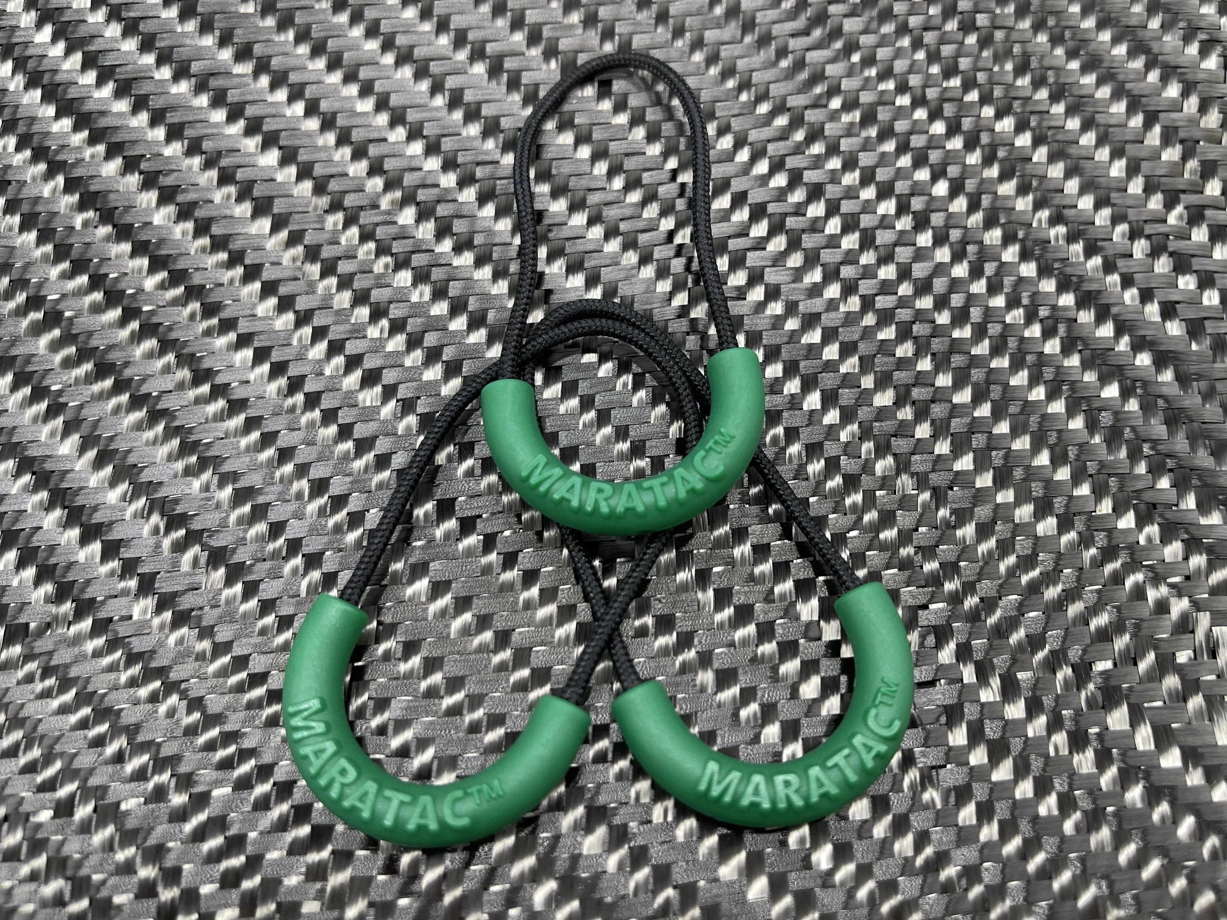 Zipper Pull - Hi Viz (3 Pack)