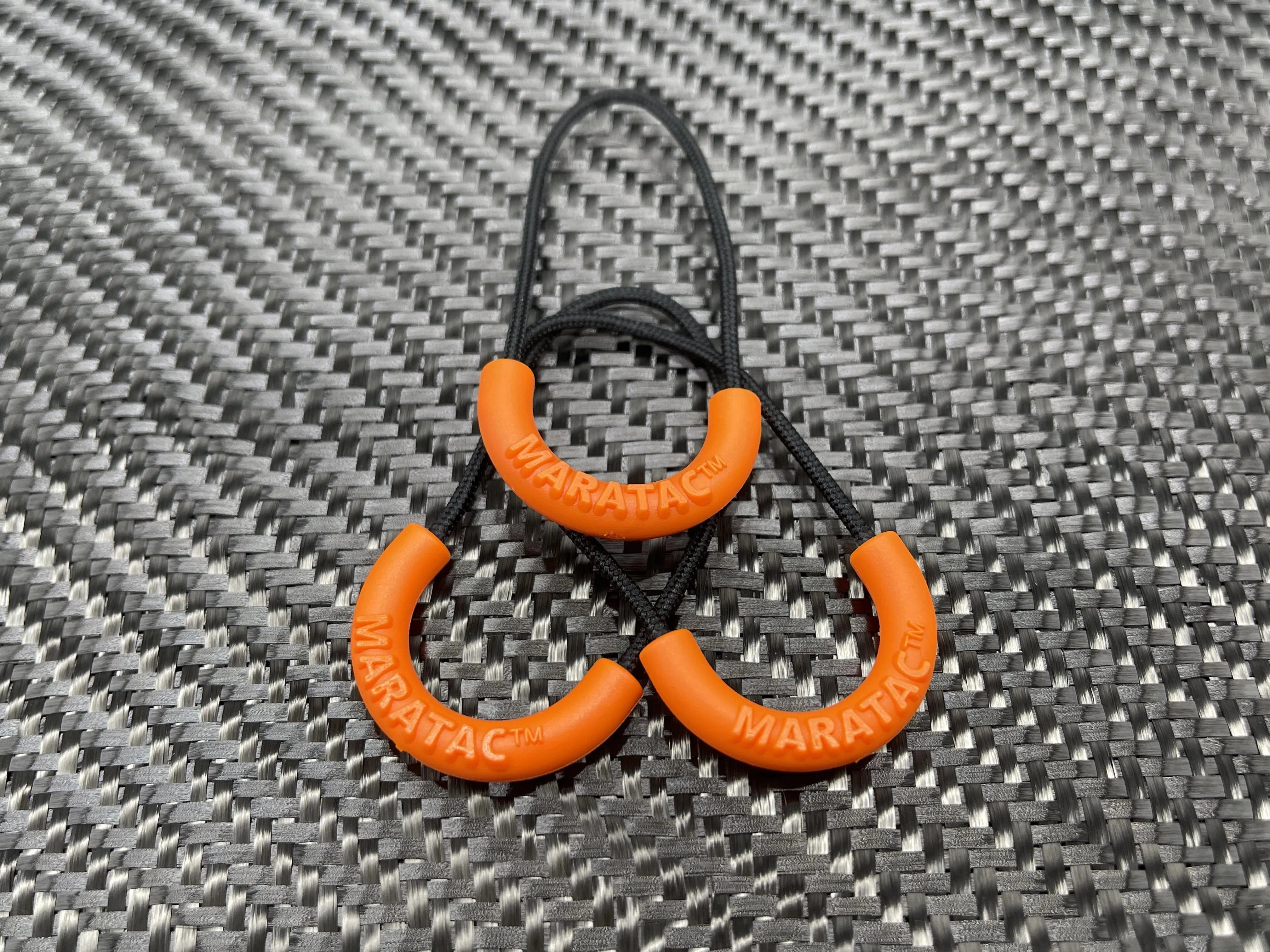 Zipper Pull - Hi Viz (3 Pack)