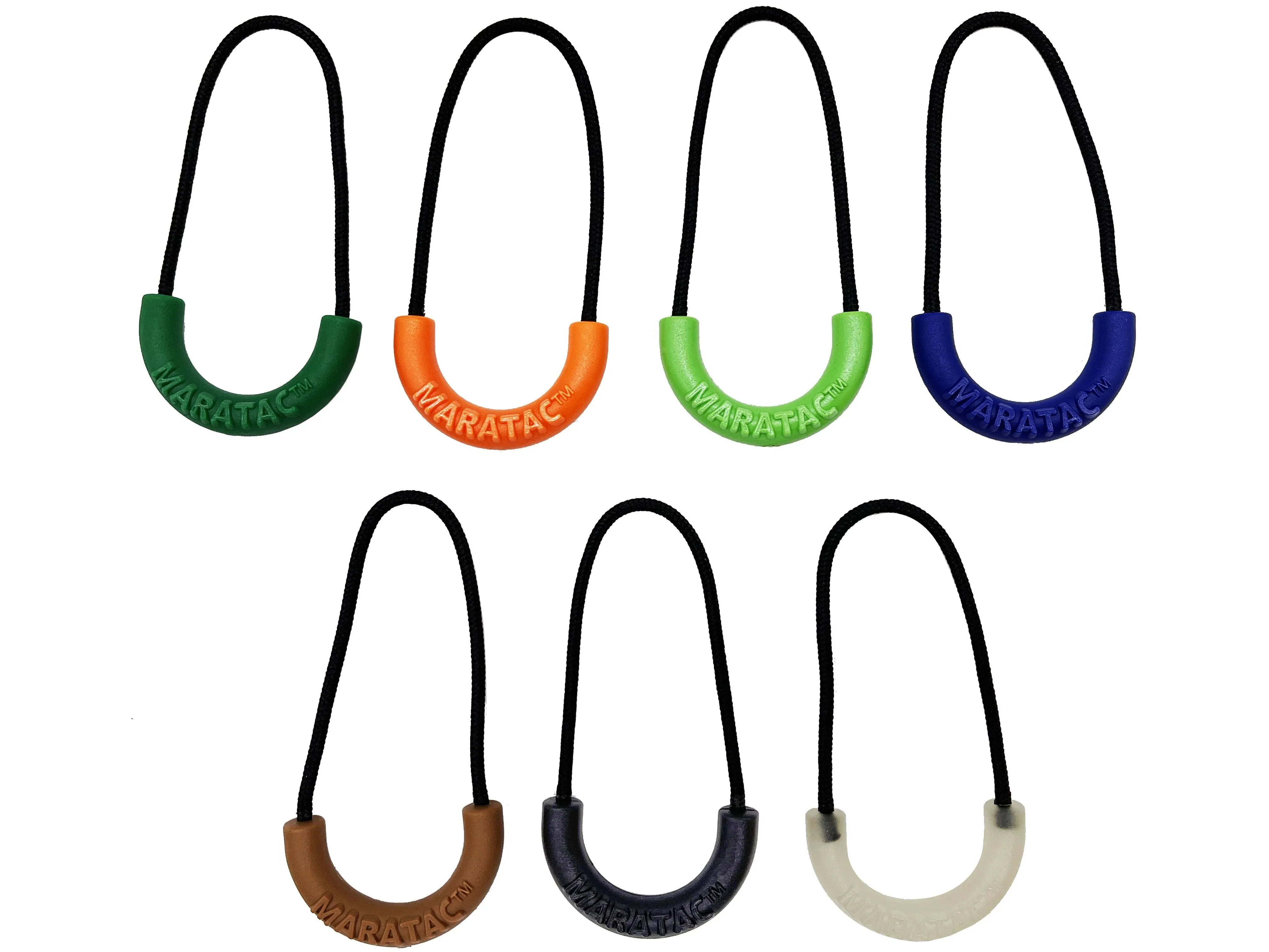 Zipper Pull - Hi Viz (3 Pack)